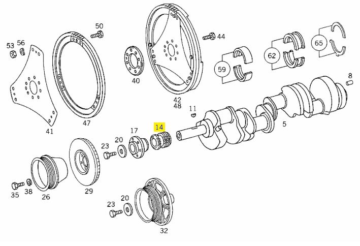 A1160520303 Timing Chain Sprocket Gear 