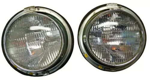 Mercedes Benz W110 Headlamp Housing Assembly Sealed Beam Headlight