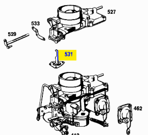 Mercedes Benz W180 W110 W111 W108 W115 Carburetor Diaphragm Zenith Solex