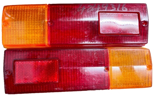 Rear light lens Fiat 124 special t left & right Siem 7935 Stars 1162.00