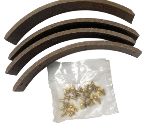 550648 Peugeot Renault Rear Brake Shoes Liner 4 - 182 x 10 x 5mm
