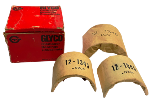 Glyco H166/3 .020 Crankshaft bearing 4 cyl. 82x70.9 Ford Taunus 12M 1959-1962