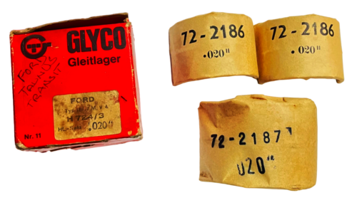 Glyco H724/3 .020 Crankshaft bearing 4 cyl. 90x66.8 Ford Taunus 17M 1964