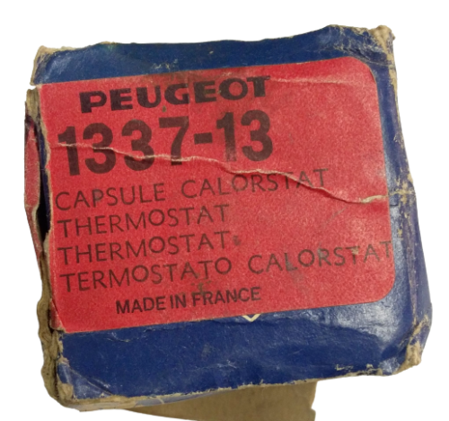 Peugeot 1337-13 thermostat capsule Calorstat 3800 Thermostat essence 75Â°C 167Â°