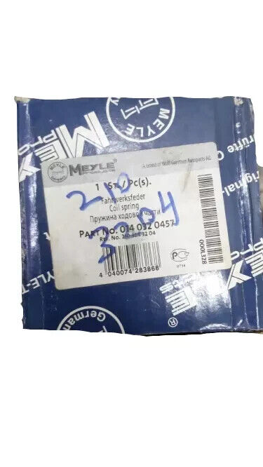 Meyle 0140320457 W210 E-Class 2X rear spring A2103243204 SET