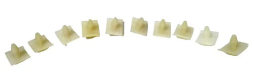 A0009885681 Fender Door foot board Moulding Clip Retainer W108 Set of 10 unit