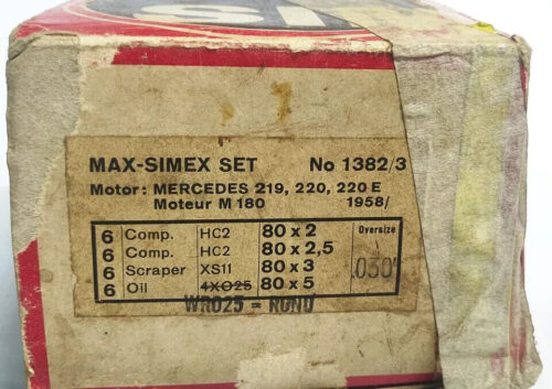 Mercedes Benz cylinder 6 engine 80MM size .30 piston ring 80x2 80x2.5 80x3 80x5