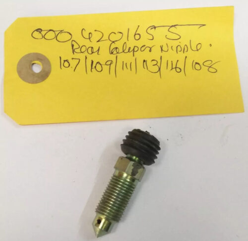 Mercedes Benz Bleeder valve nipple A0004201655
