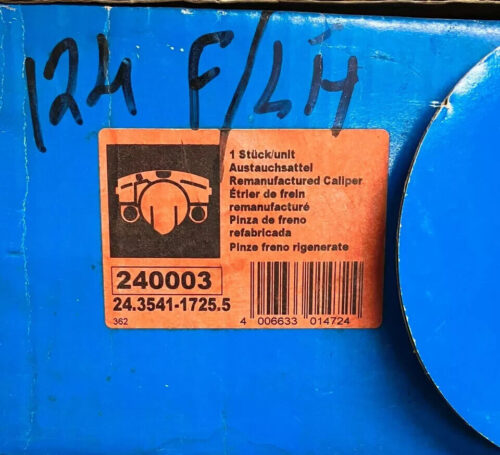 Mercedes Benz W124 ATE Brake Caliper Left A0004205783