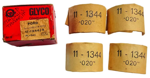 Glyco 11-1344/4 .020 Crankshaft bearing 4 cyl. 82x70.9 Ford Taunus 15M 1954-1957