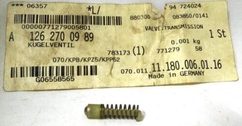 Mercedes Benz W123 126 140 Automatic Transmission modulation pressure Valve Body