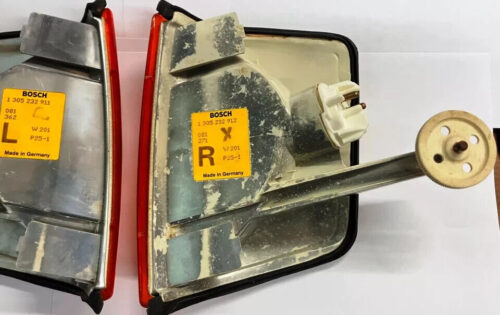 Mercedes Benz W201 Turn Signal Lights Left and right Blinker BOSCH W201