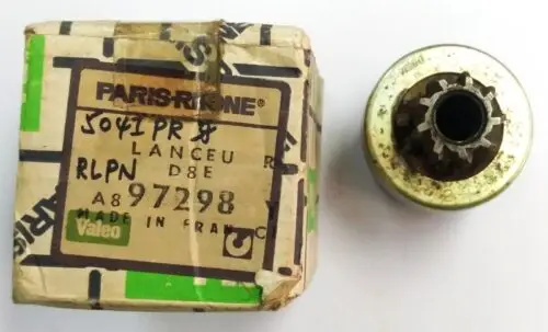 Valeo Peugeot Starter Bendix Drive launcher Paris Rhone lanceur 97298 starter